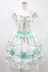 Angelic Pretty / Rose Primaジャンパースカート Free ミント H-24-10-21-1001-AP-OP-NS-ZH