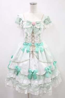 画像1: Angelic Pretty / Rose Primaジャンパースカート Free ミント H-24-10-21-1001-AP-OP-NS-ZH