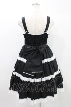 画像3: Angelic Pretty / 肩リボンジャンパースカート Free ブラック H-24-10-21-1002-AP-OP-NS-ZH