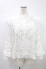 Angelic Pretty / Viorettaブラウス Free 白 H-24-10-21-1031-AP-BL-NS-ZH