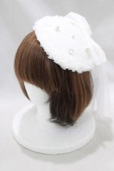 Angelic Pretty / Lacy Primaキャノティエ  白 H-24-10-21-026-AP-AC-NS-ZH