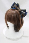 Angelic Pretty / Antique Crownカチューシャ  ブルー H-24-10-21-030-AP-AC-NS-ZH