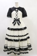 CANDY BERRY MOON / Decoration Panda Dress  白×黒 H-24-10-22-072-LO-OP-KB-ZH