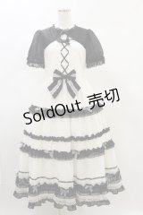 CANDY BERRY MOON / Decoration Panda Dress  白×黒 H-24-10-22-072-LO-OP-KB-ZH