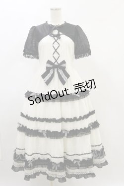 画像1: CANDY BERRY MOON / Decoration Panda Dress  白×黒 H-24-10-22-072-LO-OP-KB-ZH