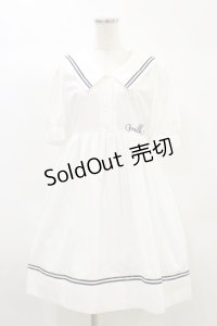 MILK / Sailor puffワンピース  オフ H-24-10-22-079-ML-OP-KB-ZT090