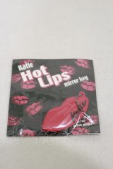 Katie / Hot Lips ミラーキーホルダー  赤 H-24-10-22-021-LO-ZA-KB-ZH