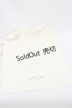 画像2: MILK / トートBAG  アイボリー H-24-10-22-041-ML-BG-KB-ZH