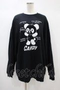 Candy Stripper / PEPE SWEAT   黒 H-24-10-24-1040-PU-TO-KB-ZH