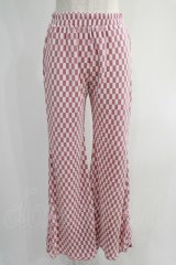 Candy Stripper / EASY FLARE CHINA PANTS  ピンク H-24-10-25-009-PU-PA-KB-ZH