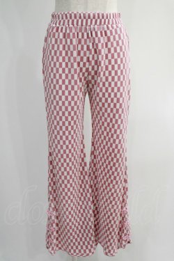 画像1: Candy Stripper / EASY FLARE CHINA PANTS  ピンク H-24-10-25-009-PU-PA-KB-ZH