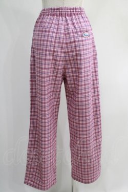 画像3: Candy Stripper / LINED CHECK PANTS S ピンク×ブルー H-24-10-25-010-PU-PA-KB-ZH