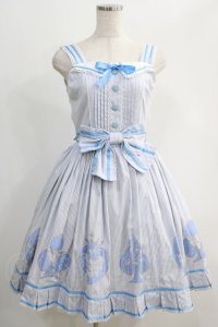 Angelic Pretty / グリッタートランプジャンパースカート Free サックス H-24-10-26-1014-AP-OP-NS-ZH