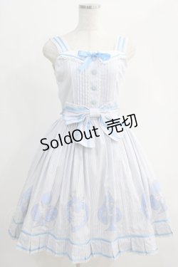 画像1: Angelic Pretty / グリッタートランプジャンパースカート Free サックス H-24-10-26-1014-AP-OP-NS-ZH