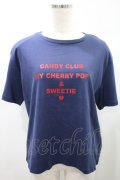 Candy Stripper / Candy Club TEE 2 紺 H-24-10-27-034-PU-TO-KB-ZT1029H