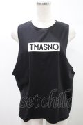 KRY CLOTHING / 「TMASNO」ルーズシルエットタンク  黒 H-24-10-27-027-EL-TO-KB-ZT1029H