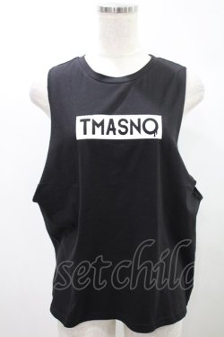 画像1: KRY CLOTHING / 「TMASNO」ルーズシルエットタンク  黒 H-24-10-27-027-EL-TO-KB-ZT1029H