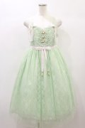 Angelic Pretty / Shanghai Dollジャンパースカート Free ミント H-24-10-28-076-AP-OP-NS-ZH