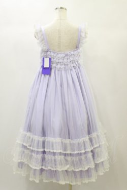 画像2: Angelic Pretty / Brilliant Tulleジャンパースカート Free ラベンダー H-24-10-28-077-AP-OP-NS-ZH