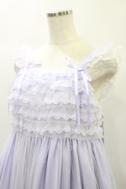 画像4: Angelic Pretty / Brilliant Tulleジャンパースカート Free ラベンダー H-24-10-28-077-AP-OP-NS-ZH