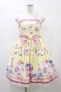 Angelic Pretty / Merry Making Partyジャンパースカート Free イエロー H-24-10-28-078-AP-OP-NS-ZH