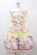 画像1: Angelic Pretty / Merry Making Partyジャンパースカート Free イエロー H-24-10-28-078-AP-OP-NS-ZH (1)