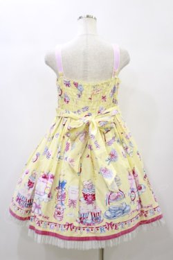 画像2: Angelic Pretty / Merry Making Partyジャンパースカート Free イエロー H-24-10-28-078-AP-OP-NS-ZH