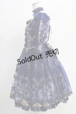 画像2: Angelic Pretty / Crystal Dream Carnival Dress Set Free ネイビー H-24-10-29-065-AP-OP-NS-ZH