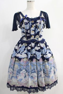 画像1: Angelic Pretty / Holy Theaterジャンパースカート Free ネイビー H-24-10-29-069-AP-OP-NS-ZH