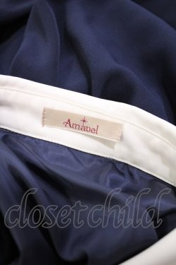 画像5: Amavel / Monogram Antique Ribbonワンピース Free ネイビー H-24-10-29-1024-CA-OP-NS-ZH