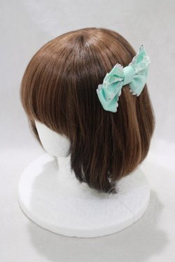 画像2: Angelic Pretty / Dreamy Starグログランリボンコーム  ミント H-24-10-29-027-AP-AC-NS-ZH