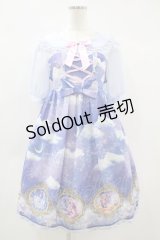 Angelic Pretty / Dreamy Luna ラプンツェルワンピース Free ラベンダー H-24-10-31-010-AP-OP-NS-ZH