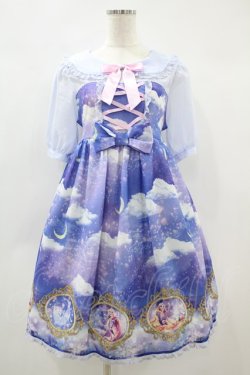 画像1: Angelic Pretty / Dreamy Luna ラプンツェルワンピース Free ラベンダー H-24-10-31-010-AP-OP-NS-ZH