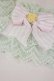 画像2: Angelic Pretty / Sweet Cream Princessお袖とめ  ミント/ピンク H-24-11-01-1003-AP-ZA-NS-ZH (2)