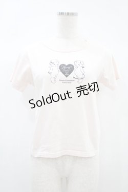 画像1: Honey Cinnamon / cupid&devil Tシャツ Free ピンク H-24-11-02-051-LO-TS-NS-ZH