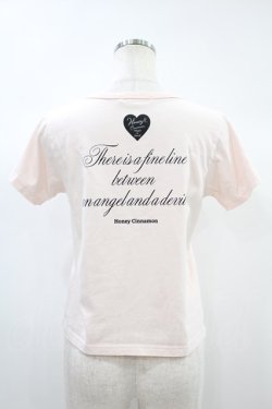 画像2: Honey Cinnamon / cupid&devil Tシャツ Free ピンク H-24-11-02-051-LO-TS-NS-ZH