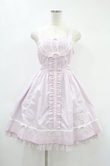 Angelic Pretty / Chelsea Girlジャンパースカート Free ピンク H-24-11-02-007-AP-OP-NS-ZH