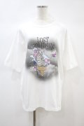 MILKBOY / LOST HOLIDAYS TEE  ホワイト H-24-11-02-1046-MB-TO-KB-ZT215