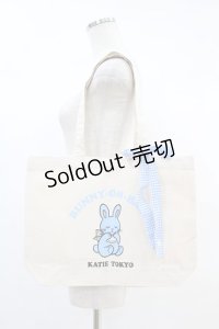 Katie / OH-BABY canvas tote  BUNNY H-24-11-02-1013-LO-BG-KB-ZH