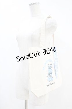 画像2: Katie / OH-BABY canvas tote  BUNNY H-24-11-02-1013-LO-BG-KB-ZH