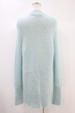 画像2: Katie / FLUFFY long cardigan  サックス H-24-11-02-1027-LO-TO-KB-ZH