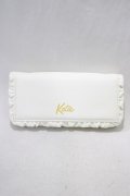 Katie / FRILL wallet  ホワイト H-24-11-04-008-LO-ZA-KB-ZH