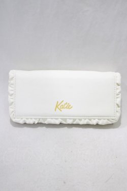 画像1: Katie / FRILL wallet  ホワイト H-24-11-04-008-LO-ZA-KB-ZH