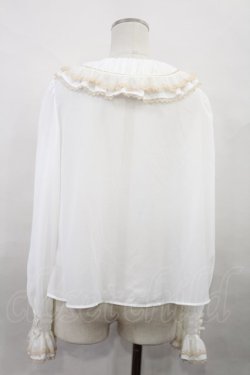 画像2: Angelic Pretty / Angelシフォンブラウス Free 白 H-24-11-04-1034-AP-BL-NS-ZH