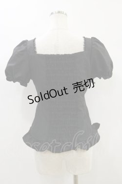 画像2: AVENCHUMU / Ribbon chain lace up corset tops Free ブラック H-24-11-06-058-LO-TO-NS-ZH