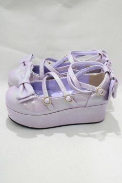 画像2: Angelic Pretty / Dreamy Twinkleシューズ M ラベンダー H-24-11-08-019-AP-SH-NS-ZH