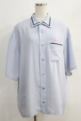 MILKBOY / MB OPEN SHIRTS  サックス H-24-11-09-041-MB-BL-KB-ZT111