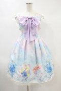 Angelic Pretty / Fairy Seasonディズニープリンセスジャンパースカート Free ピンク H-24-11-09-1034-AP-OP-NS-ZH