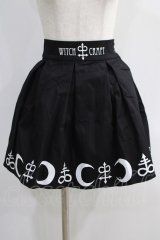 Restyle / SYMBOL SKIRT S 黒 H-24-11-09-022-GO-SK-KB-ZH