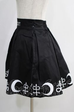 画像2: Restyle / SYMBOL SKIRT S 黒 H-24-11-09-022-GO-SK-KB-ZH